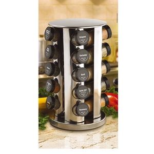 Kamenstein 20 spice revolving spice rack